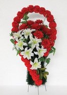 Корзины большие | Большой выбор ритуальных больших корзин разных форм и расцветов.